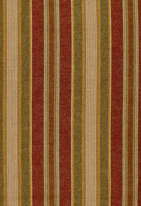 Edgemere Stripe Indian Red 54204 by Schumacher Fabric