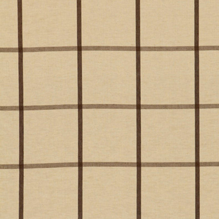 Bayview Linen Plaid Cocoa 54212 by Schumacher Designer Fabric HAMPTON LINENS See Sample FRANCE HEAVY DUTY </p><p>Repeat: Horizontal: 5 3/4" (15CM) and Vertical: 5 3/4" (15CM) 57" WIDE (145CM) - Swanky Fabrics -