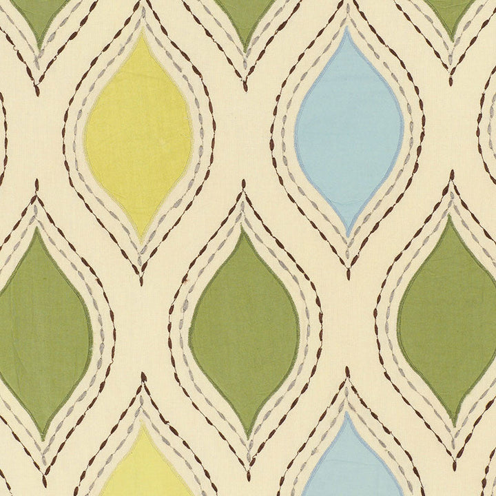 Let'S Dance Chartreuse & Sky 54780 by Schumacher Fabric Schumacher Fabric Let'S Dance Chartreuse & Sky 54780Fabric COTTON 87% INDIA </p><p>Repeat: H: HORZ. 10 1/2" (27CM) , V: VERT. 9 1/2" (24CM) 52 - Fabric Carolina -
