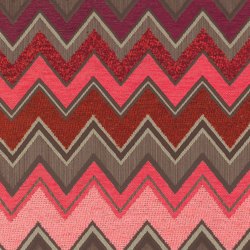 Zenyatta Mondatta Berry 54791 by Schumacher Fabric CHROMA See Sample ITALY MEDIUM DUTY </p><p>Repeat: Horizontal: 2 3/4" (7CM) and Vertical: 13 3/4" (35CM) 54" WIDE (137CM) - Fabric Carolina -