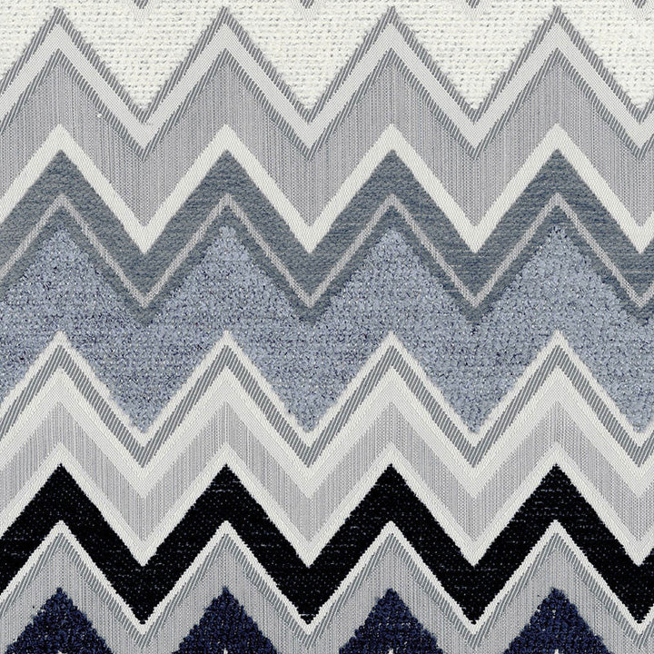 Zenyatta Mondatta Noir & Blanc 54792 by Schumacher Designer Fabric CHROMA SP14 COTTON 48% ACRYLIC 26% ITALY MARTINDALE 18,000 </p><p>Repeat: Horizontal: 2 3/4" (7CM) and Vertical: 13 3/4" (35CM) 54 - Swanky Fabrics -