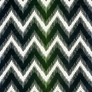 Shock Wave Peacock 54864 by Schumacher Fabric