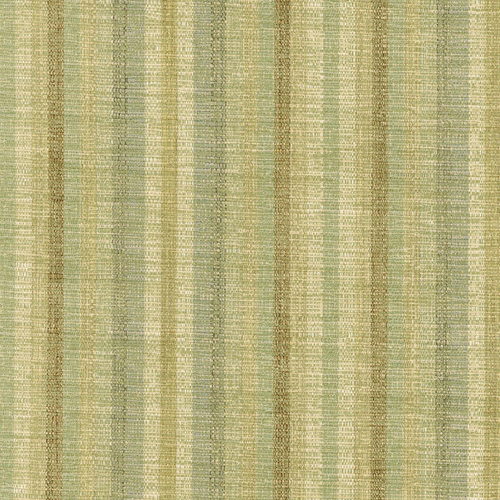 Medivici Chenille Stripe Mineral / Celadon 54891 by Schumacher Designer Fabric CHROMA See Sample AMERICAS MEDIUM DUTY </p><p>Repeat: Horizontal: 7" (18CM) and Vertical: - 54" WIDE (137CM) - Swanky Fabrics -