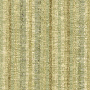 Medivici Chenille Stripe Mineral / Celadon 54891 by Schumacher Fabric