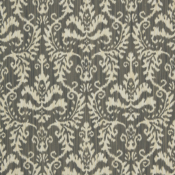 Tiraz Cotton Ikat Noir 54910 by Schumacher Fabric CHROMA See Sample FRANCE . </p><p>Repeat: Horizontal: 14 1/8" (36CM) and Vertical: 21 1/2" (55CM) 56" WIDE (142CM) - Fabric Carolina -