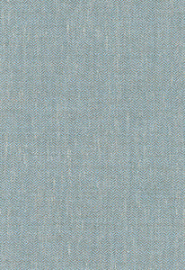 Bryton Linen Herringbone Bluestone 54921 by Schumacher Fabric