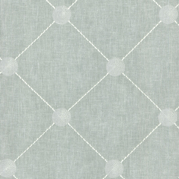 Fanfare Emb Spa 550073 by Kelly Ripa Home Fabric - 100% Cotton With acrylic flock fibers India 12000 Horizontal: 6.5 and Vertical: 6 54'' Base 52'' Emb - Fabric Carolina -
