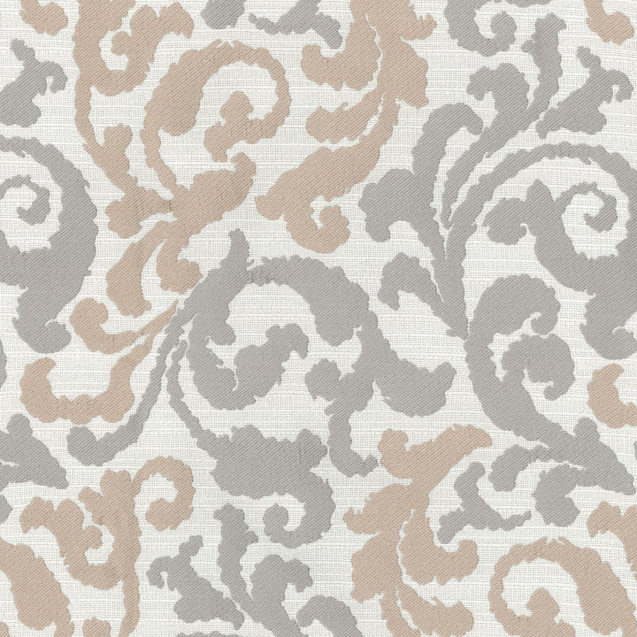 Graceful Curves Linen 550080 by Kelly Ripa Home Fabric - 60% POLYESTER 40% COTTON CHINA 24000 Horizontal: 14.5 and Vertical: 24 58 - Fabric Carolina -