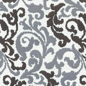 Graceful Curves Ebony 550081 by Kelly Ripa Home Fabric