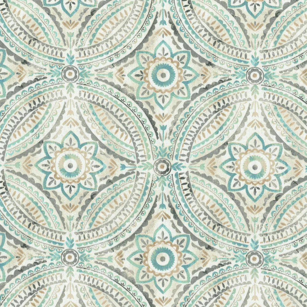 Blissfulness Spa 550100 by Kelly Ripa Home Fabric - 100%Cotton USA 9000 Horizontal: 9 and Vertical: 9 54 - Fabric Carolina -