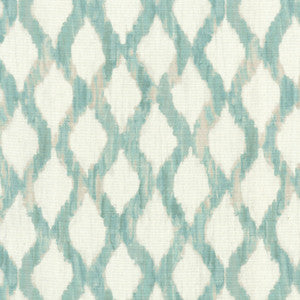 Floating Trellis Spa 550130 by Kelly Ripa Home Fabric
