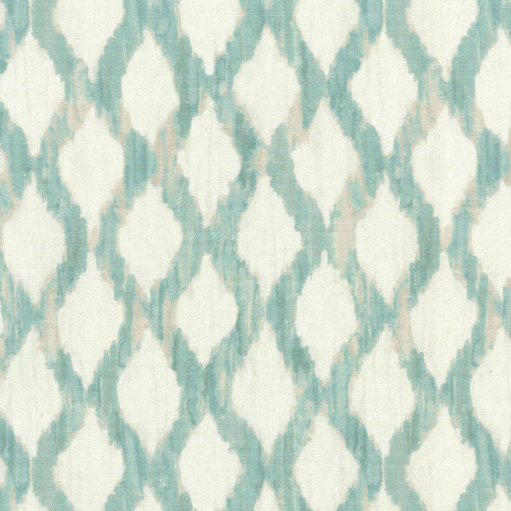 Floating Trellis Spa 550130 by Kelly Ripa Home Fabric - 100% Cotton U.S.A. 51000 Horizontal: 6.75 and Vertical: 9 54 - Fabric Carolina -