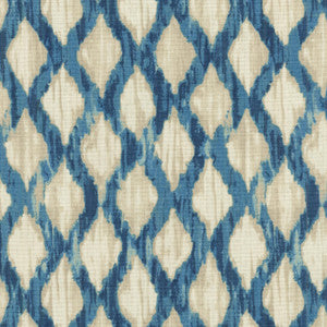 Floating Trellis Indigo - Srd 550131 by Kelly Ripa Home Fabric