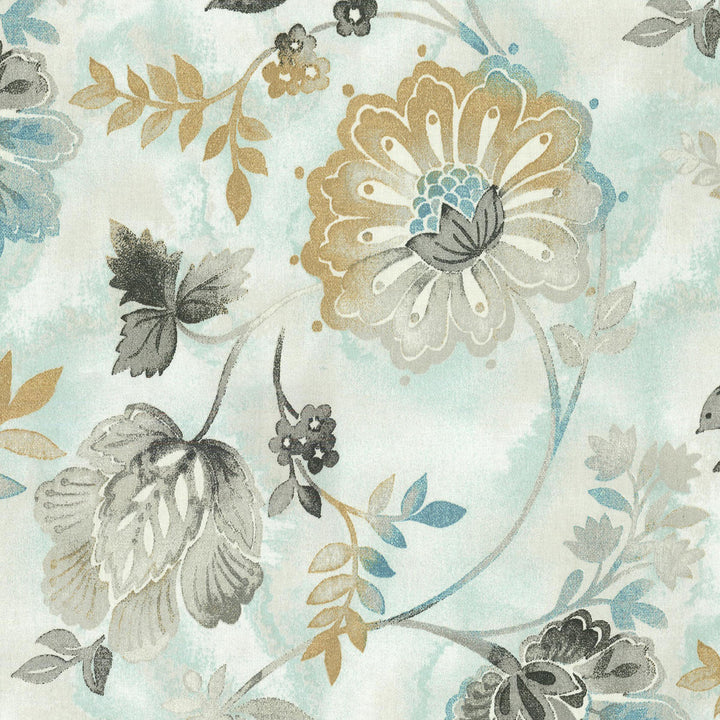 Light-Hearted Spa 550140 by Kelly Ripa Home Fabric - 100% Cotton U.S.A. 9000 Horizontal: 13.5 and Vertical: 27 54 - Fabric Carolina -