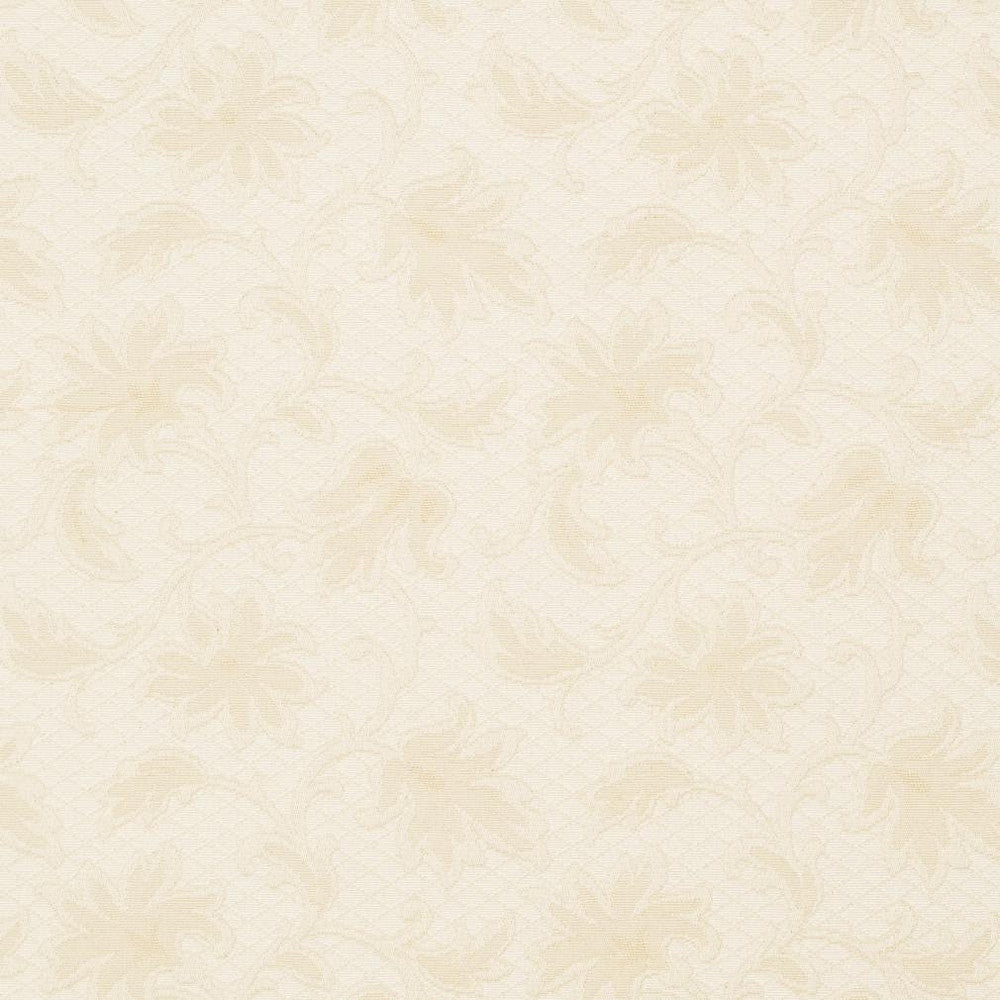 5501 Ivory/Trellis by Charlotte Fabric Enchanted Gardens 75% Cotton, 25% Polyester Asia Exceeds 70,000 Wyzenbeek Rubs (Heavy Duty) Horizontal: 7.5" x Vertical: 7.0" 54 Inches - Fabric Carolina -