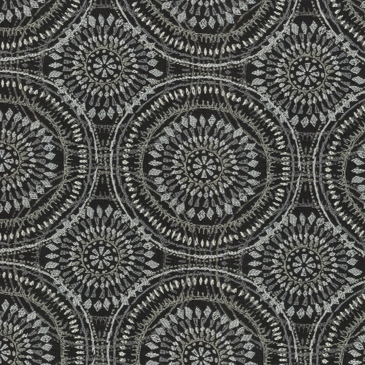 Spiral Graph Raven 550251 by Kelly Ripa Home Fabric - 100% POLYESTER CHINA 36000 Horizontal: 7 and Vertical: 7 57 - Fabric Carolina -