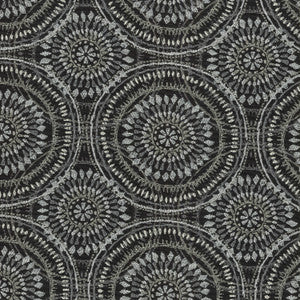 Spiral Graph Raven 550251 by Kelly Ripa Home Fabric