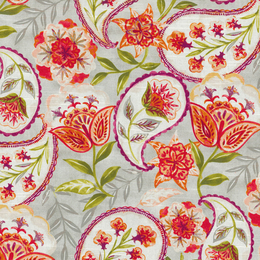 Happy Hour Nectar 550301 by Kelly Ripa Home Fabric - 100% COTTON CHINA Horizontal: 13.5 and Vertical: 18 54 - Fabric Carolina -