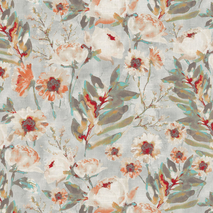 Flower Mania Shell 550410 by Kelly Ripa Home Fabric - 100%Cotton CHINA 39000 Horizontal: 27 and Vertical: 25.25 54 - Fabric Carolina -