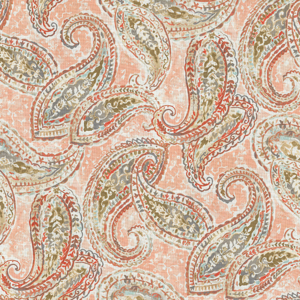 Bright & Lively Shell-Srd 550440 by Kelly Ripa Home Fabric - 100% Cotton CHINA 39000 Horizontal: 13.5 and Vertical: 27 54 - Fabric Carolina -