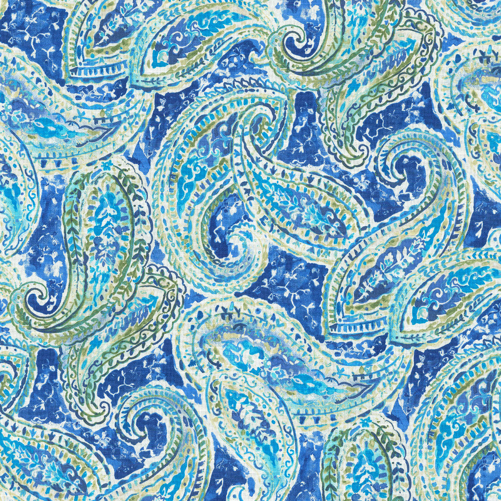 Bright & Lively Bluebell 550441 by Kelly Ripa Home Fabric - 100%Cotton CHINA 39000 Horizontal: 13.5 and Vertical: 27 54 - Fabric Carolina -