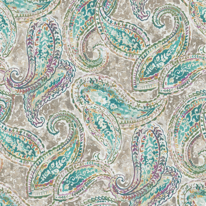 Bright & Lively Seaglass Srd 550442 by Kelly Ripa Home Fabric - 100% Cotton CHINA 39000 Horizontal: 13.5 and Vertical: 27 54 - Fabric Carolina -