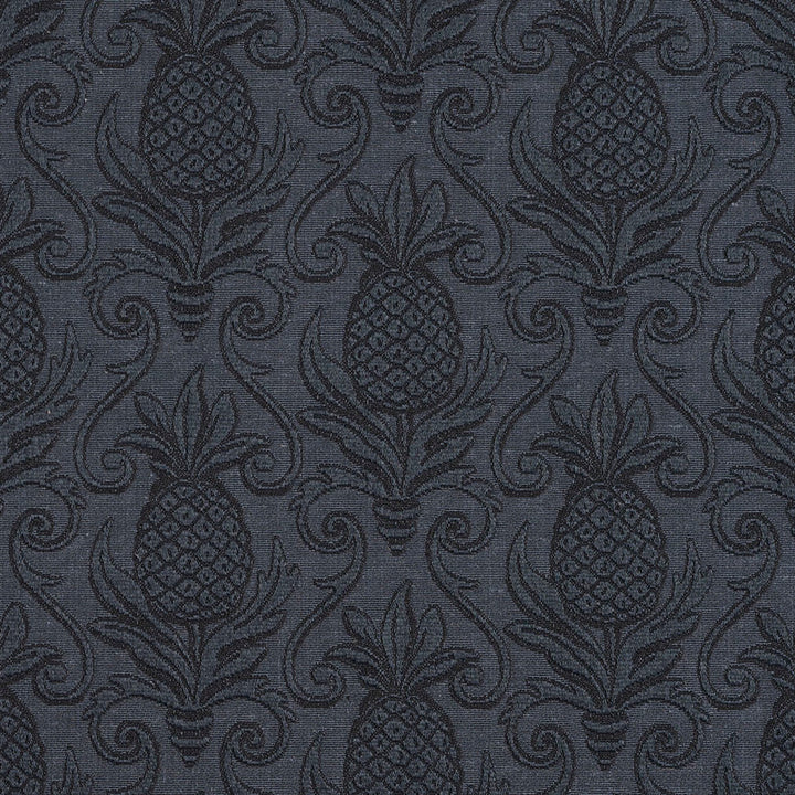 5521 Delft/Pineapple by Charlotte Fabric Enchanted Gardens 75% Cotton, 25% Polyester Asia Exceeds 70,000 Wyzenbeek Rubs (Heavy Duty) Horizontal: 7.0" x Vertical: 7.5" 54 Inches - Fabric Carolina -