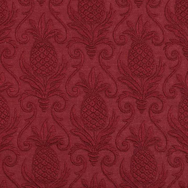 5523 Ruby/Pineapple by Charlotte Fabric Enchanted Gardens 75% Cotton, 25% Polyester Asia Exceeds 126,000 Wyzenbeek Rubs (Heavy Duty) </p><p>Repeat: Horizontal: 7.0" x Vertical: 7.5" 54 Inches - Fabric Carolina -