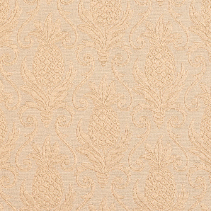 5526 Natural/Pineapple by Charlotte Fabric Enchanted Gardens 75% Cotton, 25% Polyester Asia Exceeds 70,000 Wyzenbeek Rubs (Heavy Duty) Horizontal: 7.0" x Vertical: 7.5" 54 Inches - Fabric Carolina -