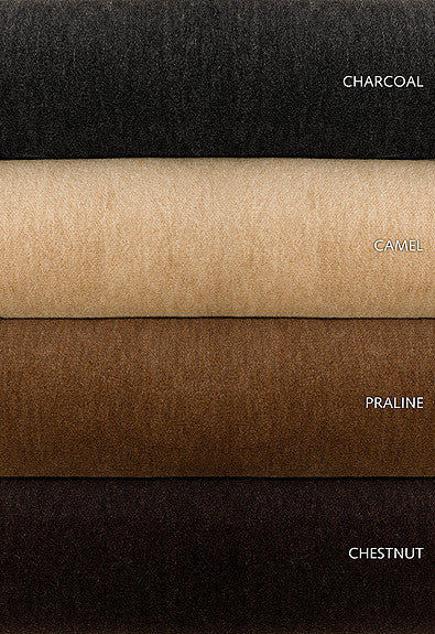 Alpaca Velvet Charcoal 55270 by Schumacher Designer Fabric Essential-Velvets 60% Alpaca, 23% Cotton, 17% Polyester Martindale 60,000 Horizontal: - and Vertical: - 54 - Swanky Fabrics -
