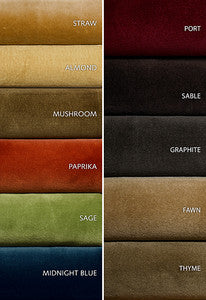 Cotton Club Velvet Thyme 55283 by Schumacher Fabric