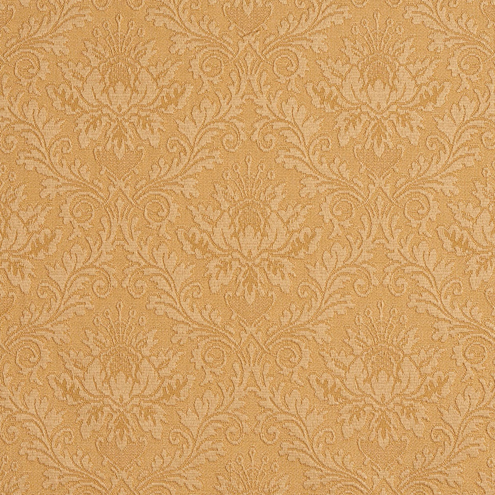 5541 Gold/Cameo by Charlotte Fabric Enchanted Gardens 75% Cotton, 25% Polyester Asia Exceeds 70,000 Wyzenbeek Rubs (Heavy Duty) Horizontal: 7" x Vertical: 7" 54 Inches - Fabric Carolina -