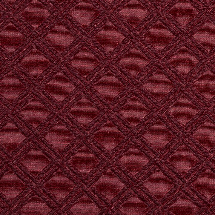 5545 Wine/Diamond by Charlotte Fabric Enchanted Gardens 75% Cotton, 25% Polyester Asia Exceeds 70,000 Wyzenbeek Rubs (Heavy Duty) Horizontal: 1.5" x Vertical: 1.5" 54 Inches - Fabric Carolina -
