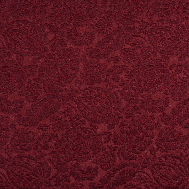 5554 Wine/Garden by Charlotte Fabric Enchanted Gardens 75% Cotton, 25% Polyester Asia Exceeds 70,000 Wyzenbeek Rubs (Heavy Duty) Horizontal: 13" x Vertical: 14" 54 Inches - Fabric Carolina -