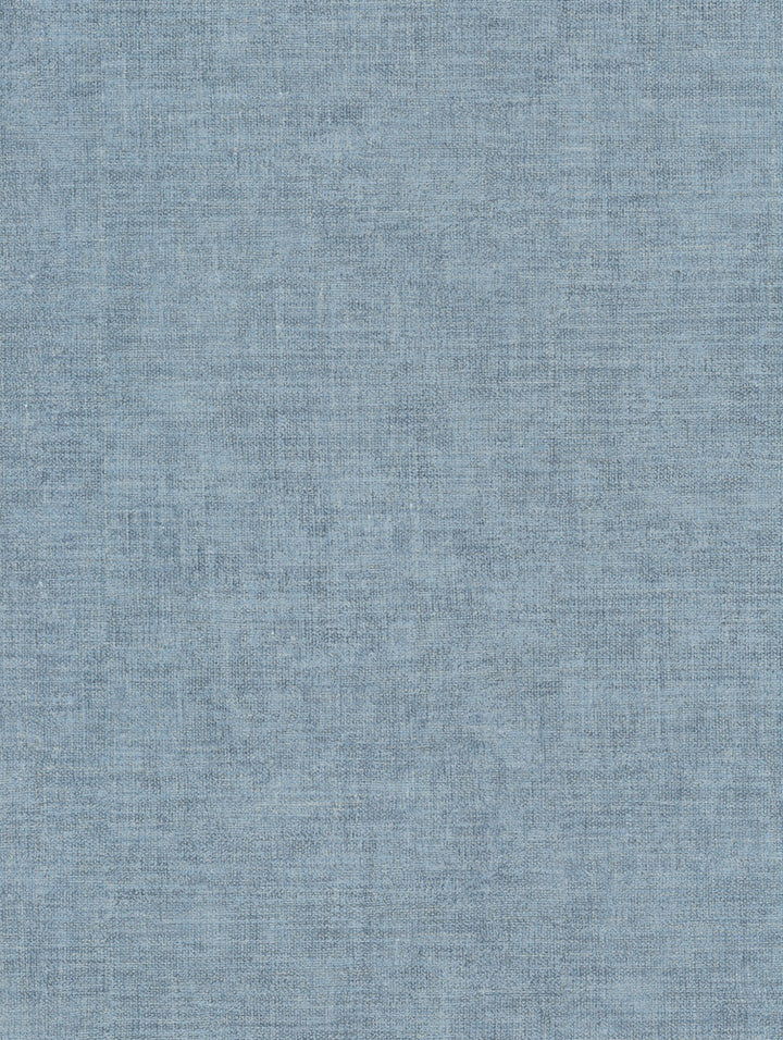 Gunny Sack Texture Blue Wallpaper by York Wallcoverings Tropics Resource Library Covers about 56.4 square feet 20.5-in by 33-ft long roll Unpasted 0 - Fabric Carolina -