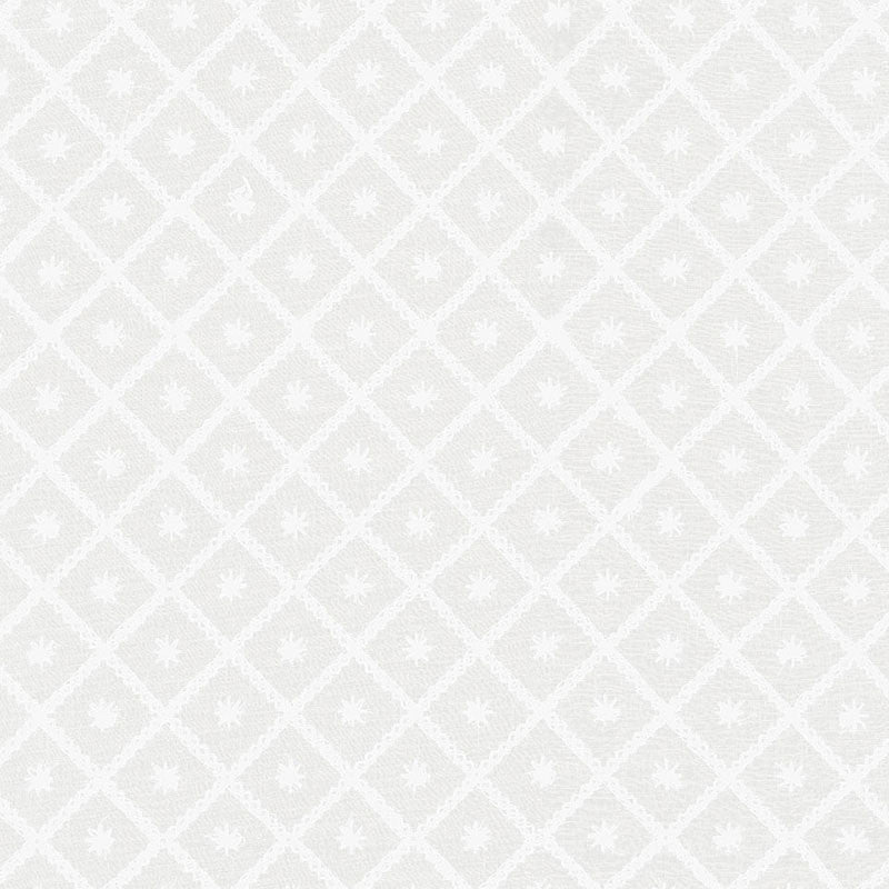 Isabella Sheer Embroidery Ivory 55550 by Schumacher Designer Fabric RADIANCE SHEERS See Sample INDIA . </p><p>Repeat: Horizontal: 1 1/2" (4CM) and Vertical: 1 1/2" (4CM) 53" WIDE (135CM) - Swanky Fabrics -