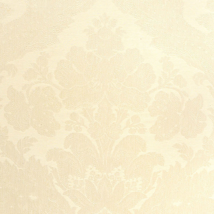 Rufina Damask Ivory 55572 by Schumacher Fabric PALAZZO See Sample ITALY LIGHT DUTY </p><p>Repeat: Horizontal: 27 1/2" (70CM) and Vertical: 26 1/2" (68CM) 55" WIDE (140CM) - Fabric Carolina -