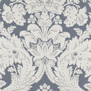 Rufina Damask Delft 55573 by Schumacher Fabric