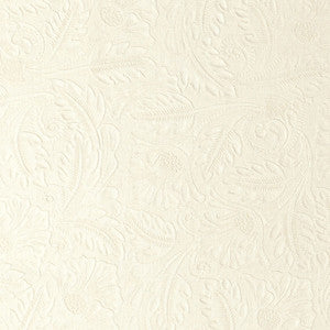 San Savino Embossed Linen Ivory 55591 by Schumacher Fabric
