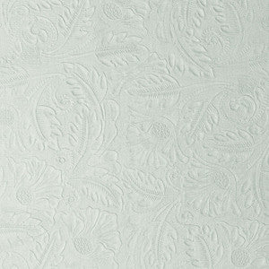 San Savino Embossed Linen Aqua 55593 by Schumacher Fabric