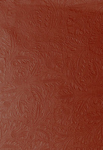 San Savino Embossed Linen Spice 55595 by Schumacher Fabric