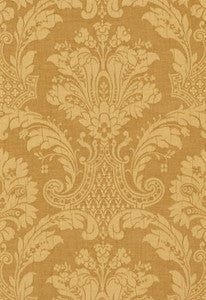 Genoa Damask Toast 55612 by Schumacher Fabric