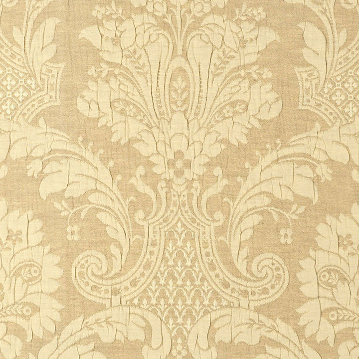 Genoa Damask Antelope 55613 by Schumacher Fabric Schumacher Fabric Genoa Damask Antelope 55613Fabric COTTON 81% ITALY </p><p>Repeat: H: HORZ. 25 1/2" (65CM) , V: VERT. 25 1/2" (65CM) 51 - Fabric Carolina -