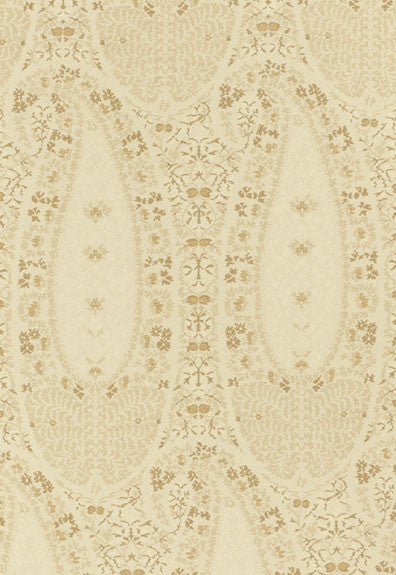 Cachemire Fiorentino Antelope 55621 by Schumacher Fabric COLLECTION-NAME-TBA-55620 100% Cotton Martindale 9,000 Horizontal: 3.25 and Vertical: 24.5 52.5 - Fabric Carolina -