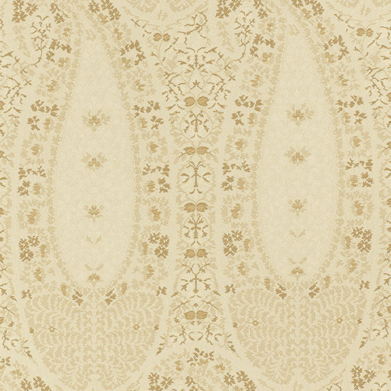 Cachemire Fiorentino Antelope 55621 by Schumacher Designer Fabric VILLA COTTON 100% ITALY MARTINDALE 9,000 </p><p>Repeat: Horizontal: 3 1/4" (8CM) and Vertical: 24 1/2" (62CM) 52.5 - Swanky Fabrics -
