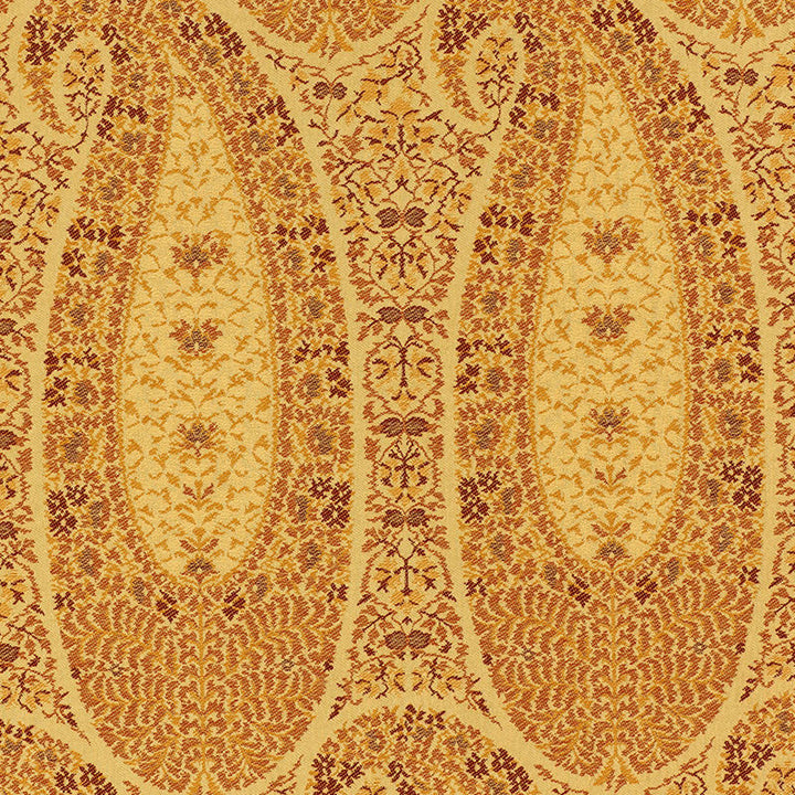 Cachemire Fiorentino Spice 55624 by Schumacher Fabric VILLA See Sample ITALY . </p><p>Repeat: Horizontal: 3 1/4" (8CM) and Vertical: 24 1/2" (62CM) 52 1/2" WIDE (133CM) - Fabric Carolina -