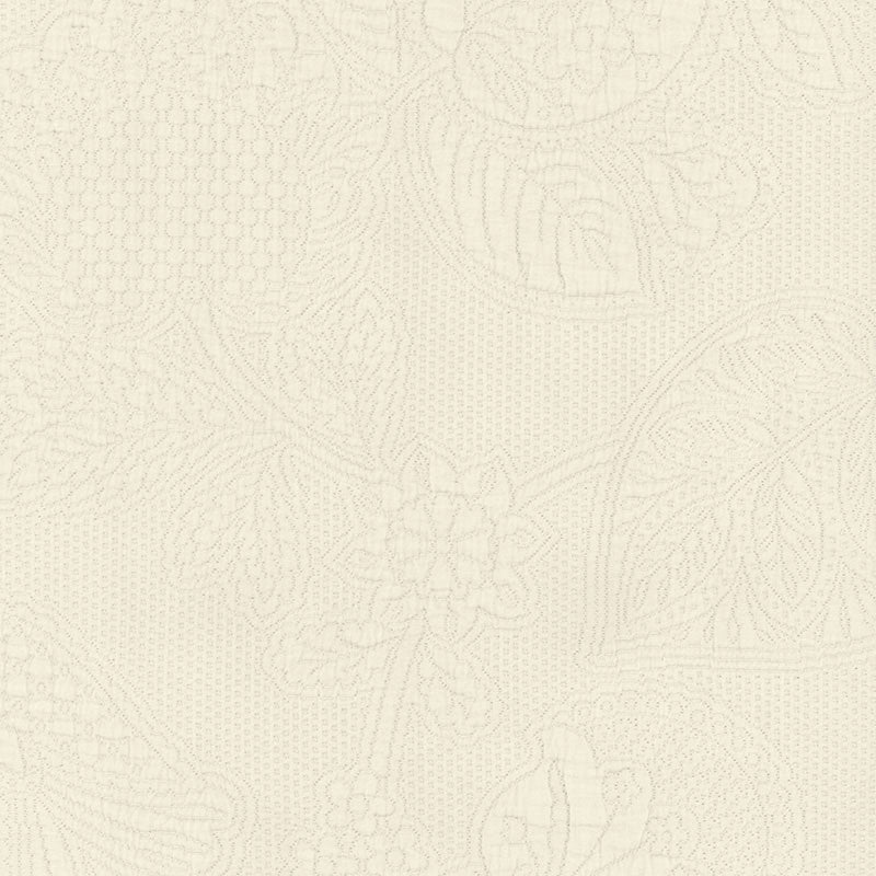 Bianca Matelasse Ivory 55650 by Schumacher Fabric PALAZZO See Sample ITALY . </p><p>Repeat: Horizontal: 13" (33CM) and Vertical: 20 3/4" (53CM) 52 1/2" WIDE (133CM) - Fabric Carolina -