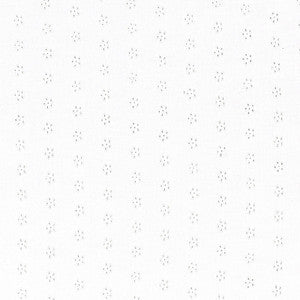 Angela Eyelet White 55680 by Schumacher Fabric