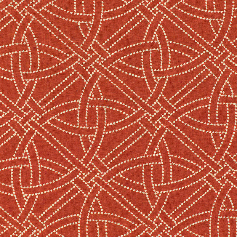 Durance Embroidery Bittersweet 55690 by Schumacher Fabric COUNTRY CHIC LINEN 57% COTTON 37% INDIA MARTINDALE 5,000 </p><p>Repeat: Horizontal: 6 3/4" (17CM) and Vertical: 6 1/4" (16CM) 51.5 - Fabric Carolina -