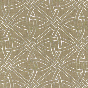 Durance Embroidery Greige 55692 by Schumacher Fabric